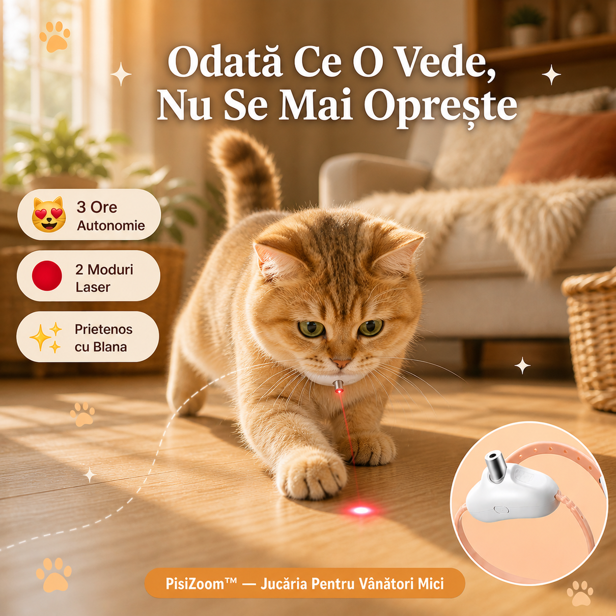 PisiZoom™ Jucăria Pentru Vânători Mici