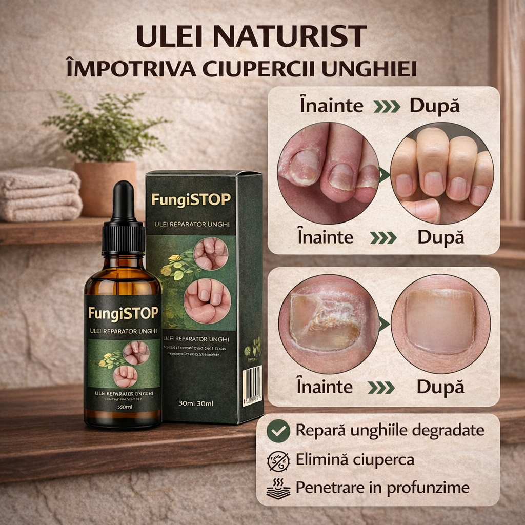 FungiStop™ – Ser Reparator Pentru Unghii