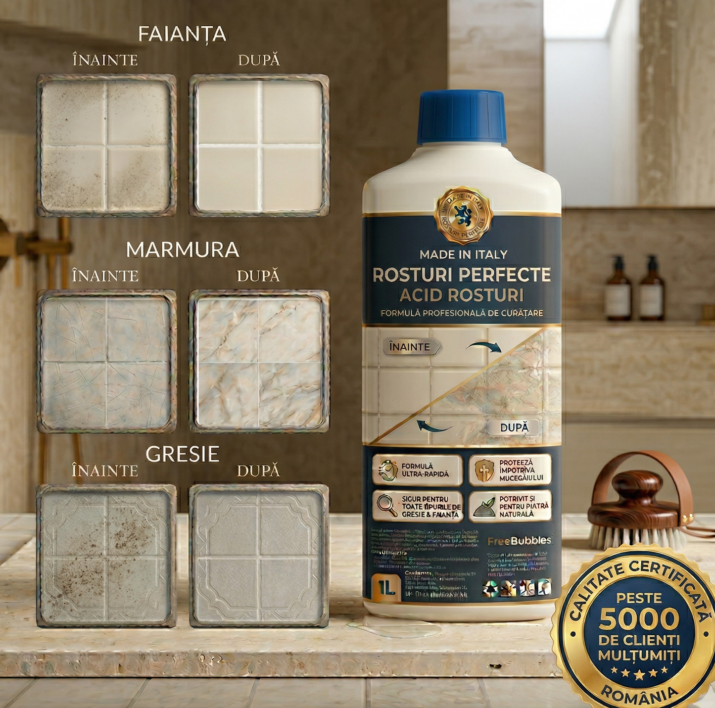 RostExpert™ – Curăță Rosturile Instant | TRANSPORT GRATUIT LA 3 PRODUSE COMANDATE