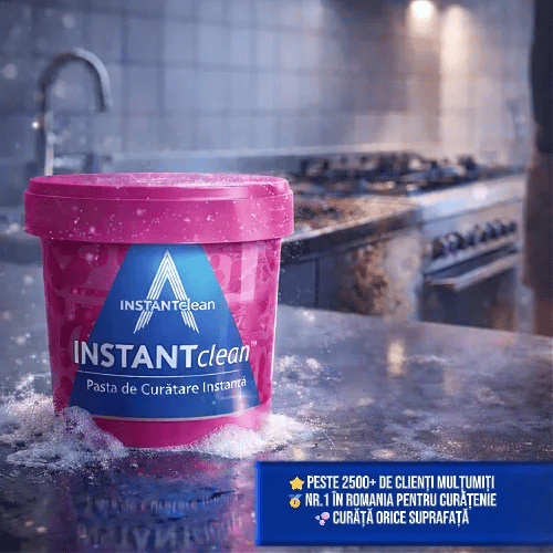 INSTANTclean™ – Pasta Eficientă pentru Orice Suprafață