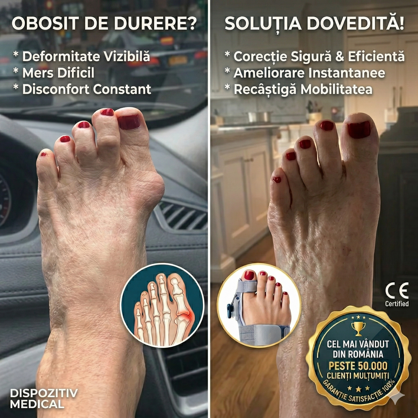OrtoFix™ - Corector monturi  Hallux Valgus
