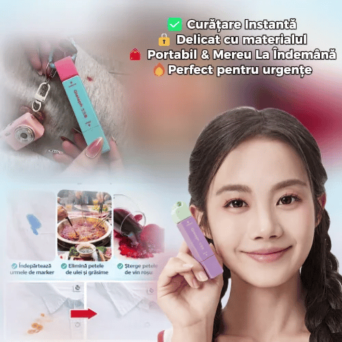 Pixul care elimină instant petele de pe hainele tale preferate – TextilFIX™